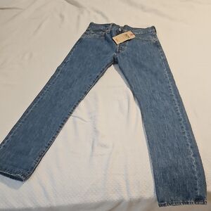 Levi's Blue Straight Jeans Classic Denim